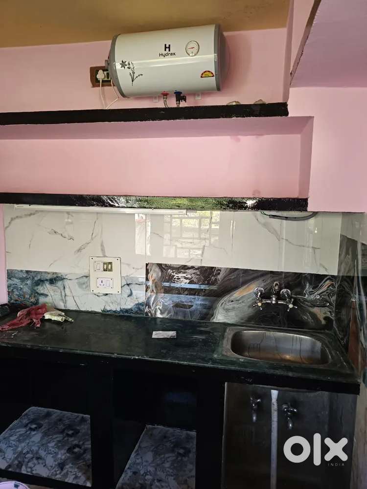 One bedroom with kitchen and washroom