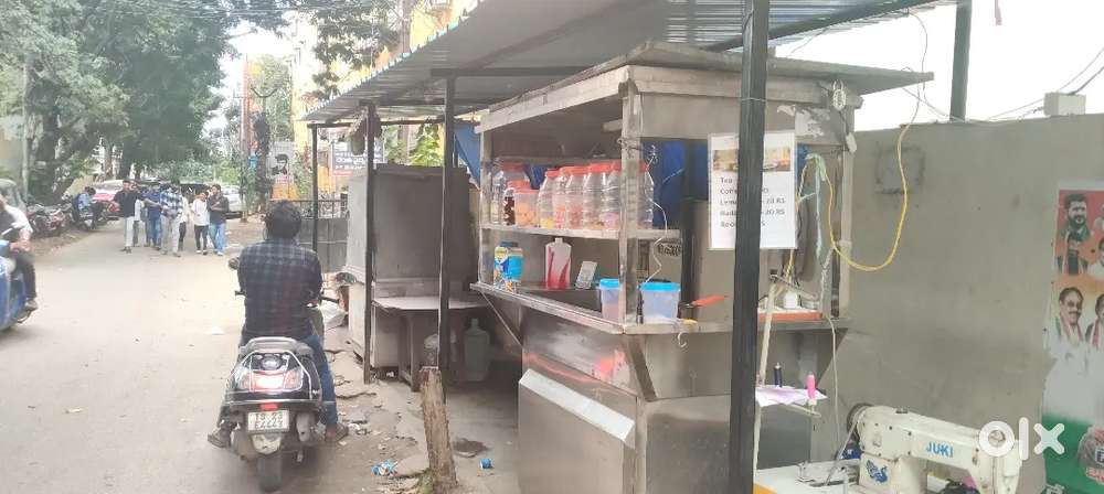 RAJU TEA STALL FOR RENT 2 MONTHS ADVANCE ANY ADDRESS PROOF MANDATE