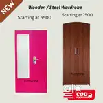 Transform Your Room with Elegant Wood or Sleek Steel