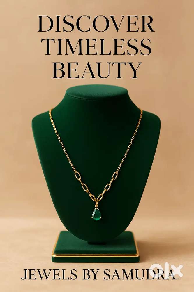 Latest necklaces earrings chains