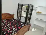 Owner free semi furnished 1room set ac Sector 12a Panchkula