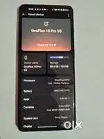 One Plus 10 Pro 5G 8/128 in just like new condition