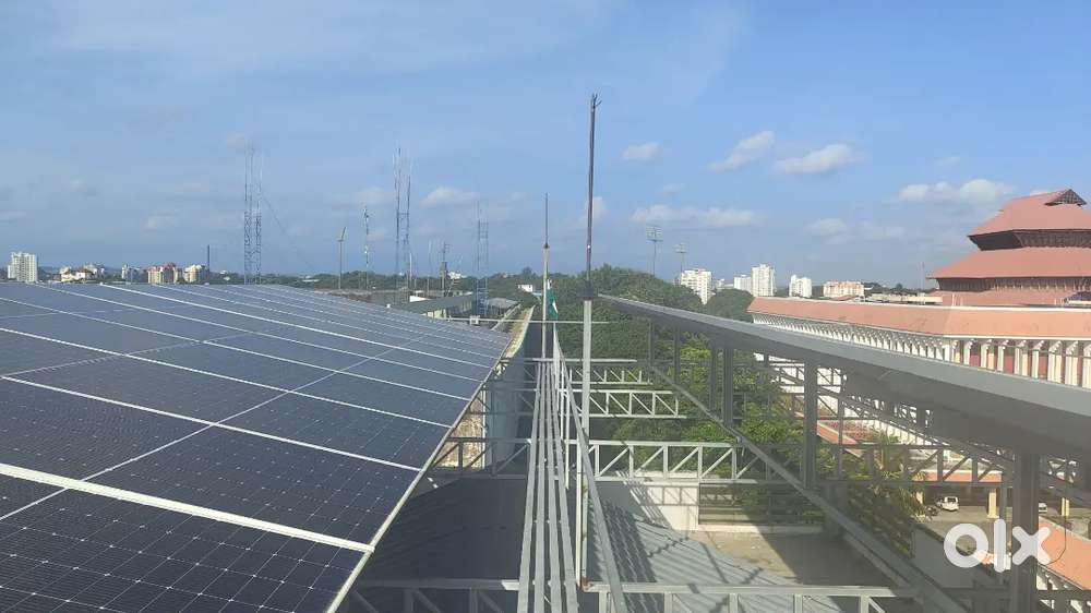 Group of solar technicians