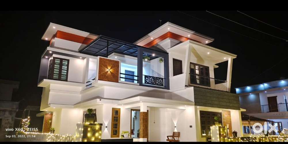 Kakkanadu Puthencruz 4bhk Furnished House for sale 10 km from Infopark