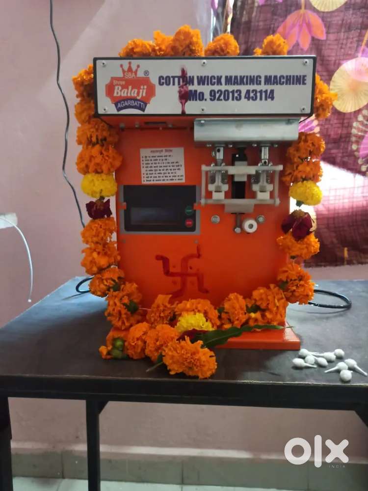cotton wicks machine