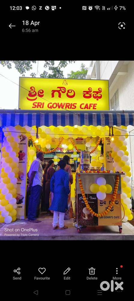 Tea shop, running successfully from last 2 years, selling due to medic