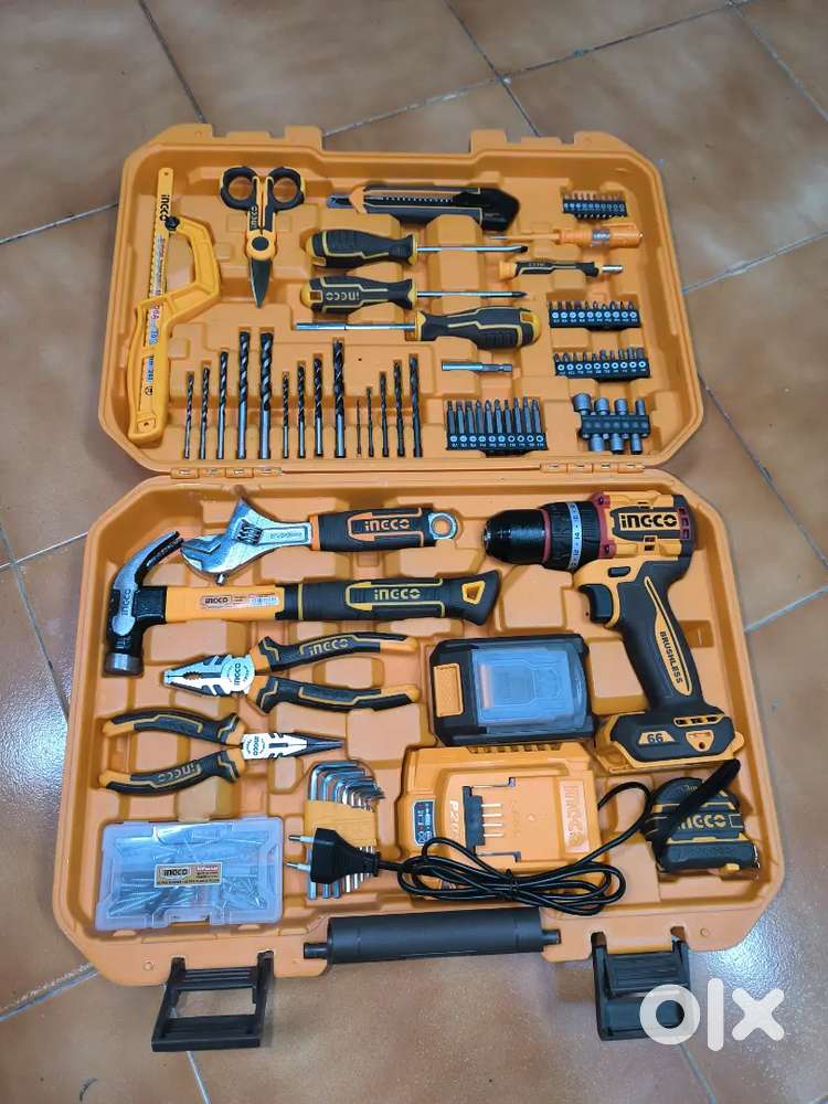 Ingco Drilling Machine 165 Tools Set