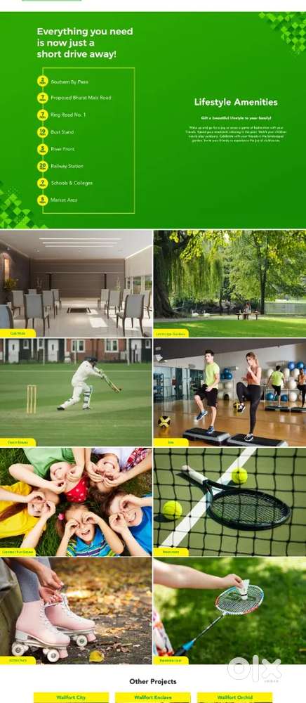 पूर्ण विकसित आवासीय प्लाट मात्र 9 लाख से शुरू।