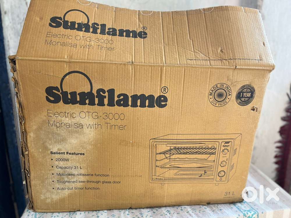 Sunflame Electric OTG-3000 – Monalisa with Timer 31 L capacity