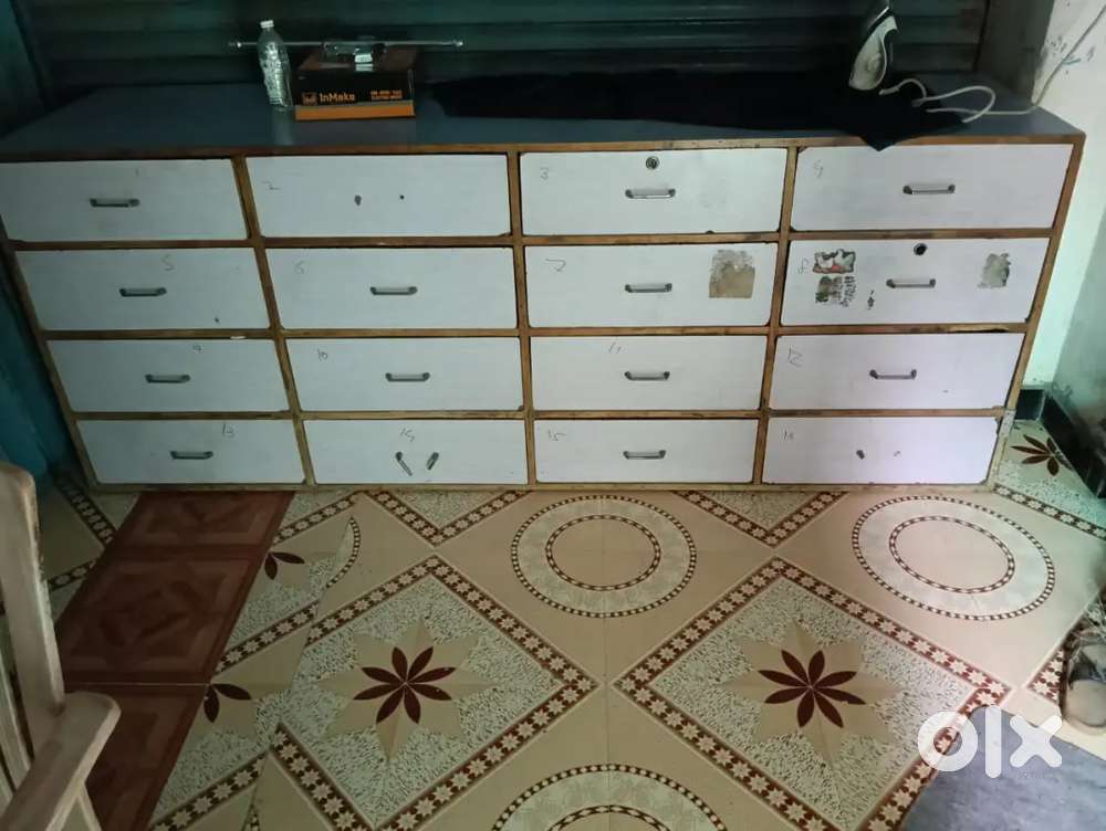 Shop counter original plywood