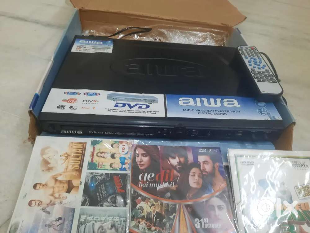 Aiwa DVD player LIKE NEW ! Plays all format (Mp4)