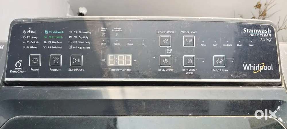 Washing machine top load fully automatic
