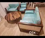 Sofa and centre table  furniture in excellent condition
