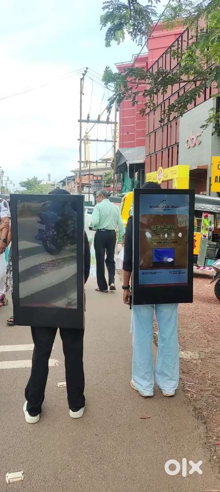 Video Walking Advertisement