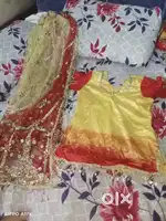Double shade lehnga chunni