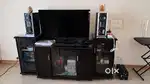 Wooden cabinet  for  tv snd music system