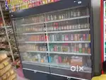Open door fridge
