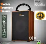 Ad Wooden Bluetooth Speaker with Dolby Sound effect Speaker