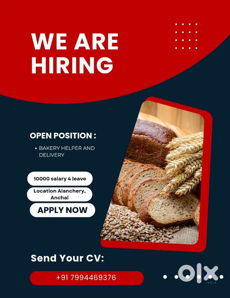 9 to 6 Duty for Delivery and Helper