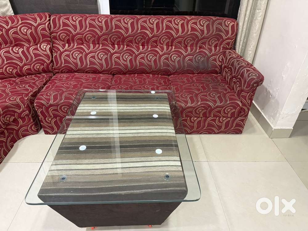 Sofa with tea table