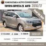 Toyota Innova Crysta 2.8Z Automatic, 2016, Diesel