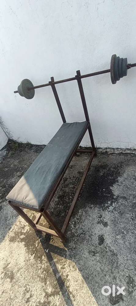 Bench press and Dumbbells