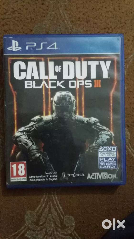 Call of duty black ops 3 PS4 playstation game support by ps5