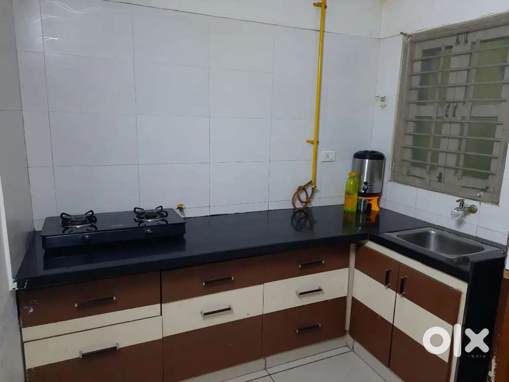 3 bhk banglow... With furniture and ac.. 4 fan, kitchen furnished.