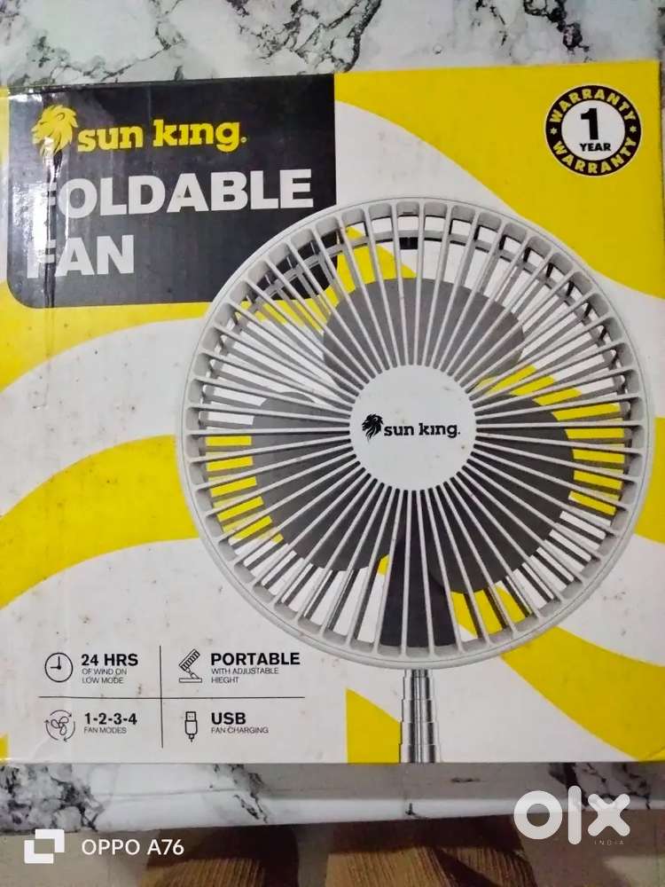 Foldable fan