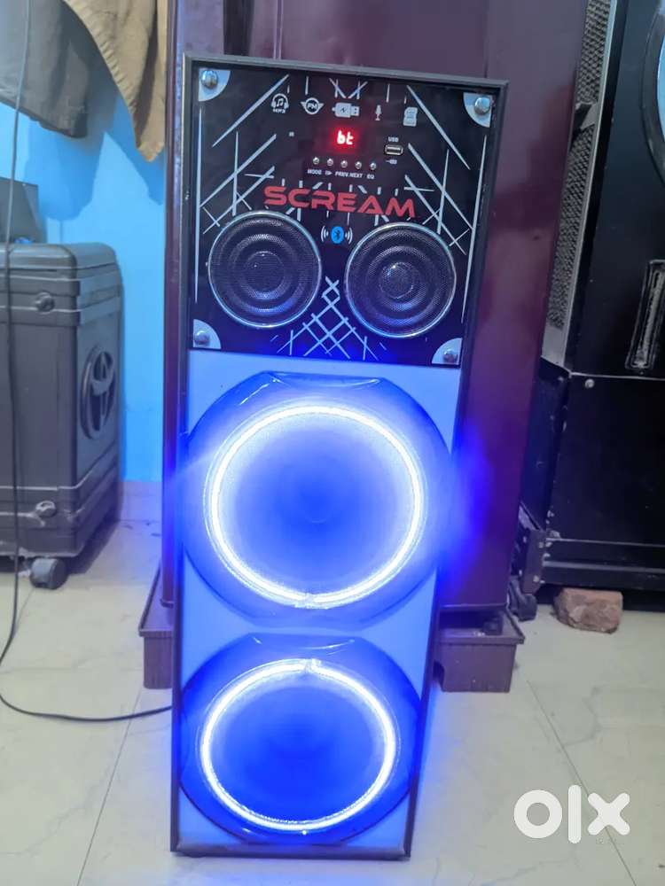 Scream sound box best sound &best bass 1 saal se bhi kam chala hai