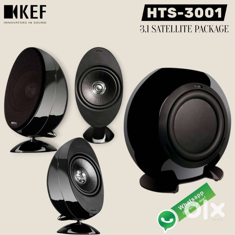 KEF: HTS3001 3.1 SATELITE PACKAGE