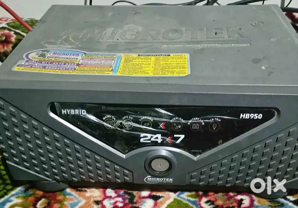 Microtek ups 950va inverter fresh condition never repair