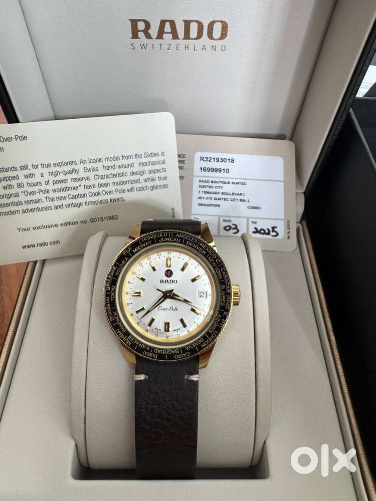 Rado Captain Cook Over-Pole Limited Edition WorldtimerWatch 31/03/2025