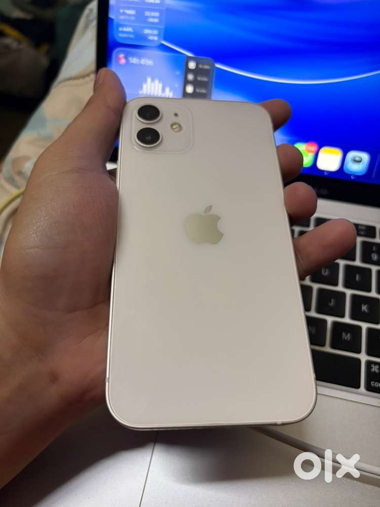 iPhone 12 – 64GB (White)  Excellent Condition  With Bill & Box