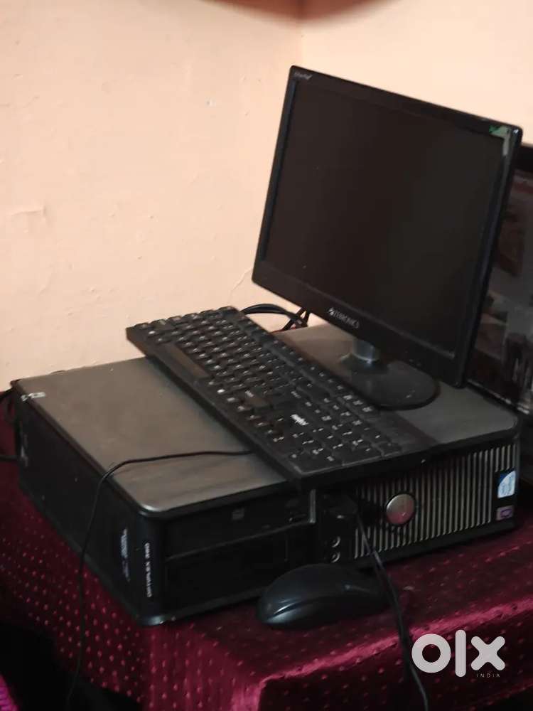 Computer set in new condition , 500 GB , 4 Gb ram , Dell optiplex 360