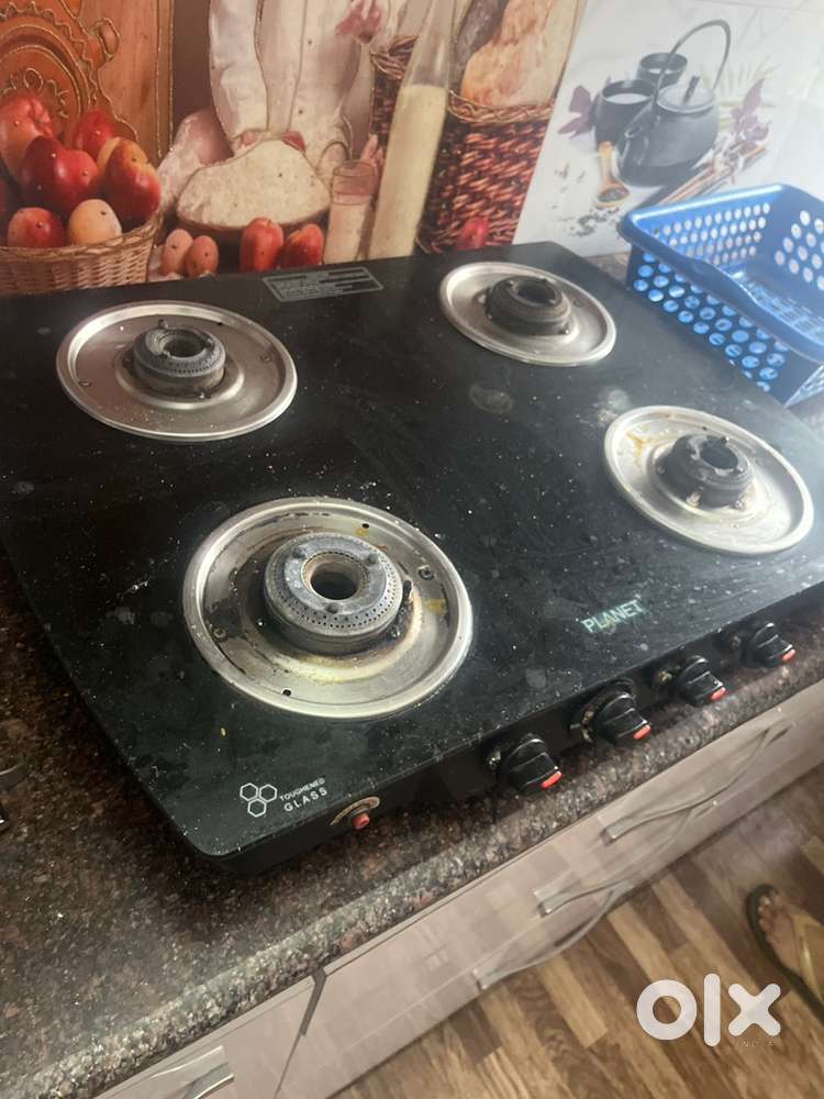 Gas stove all burner work