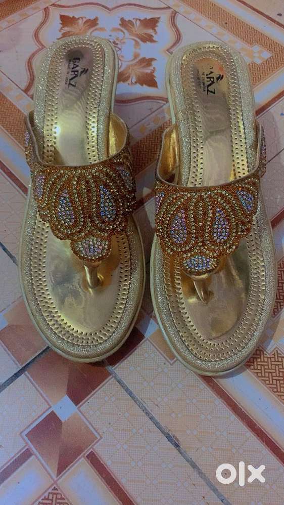 gold garaz women sandal