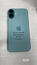 Iphone 16 Plus 128 GB in warranty
