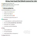 Chinese fast food chef