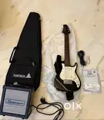 Greg Bennett Malibu Guitar WITH Amplifier and Accessories