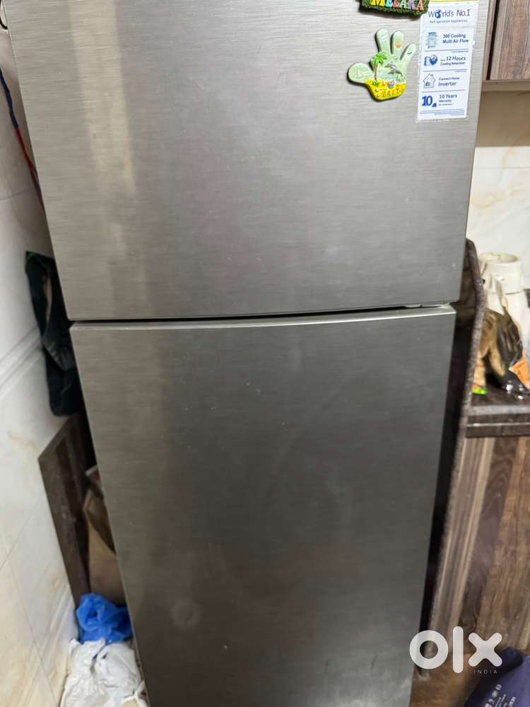 Haier Double Door Refrigerator and  Croma Top Load Washing Machine