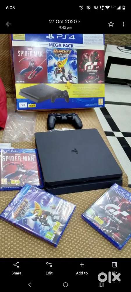 PS4 slim 1 tb