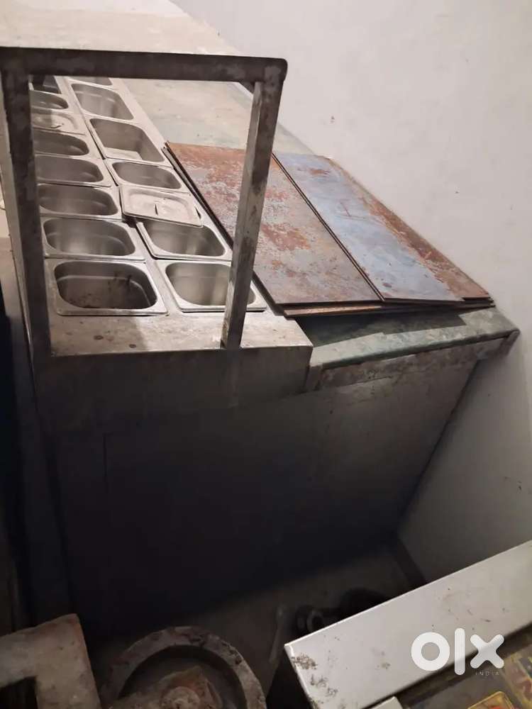 Pizza oven big fridge