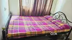 Solid Double Bed with Matress