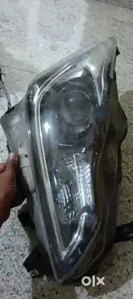 Toyota Glanza right Right side Head Light and mirror