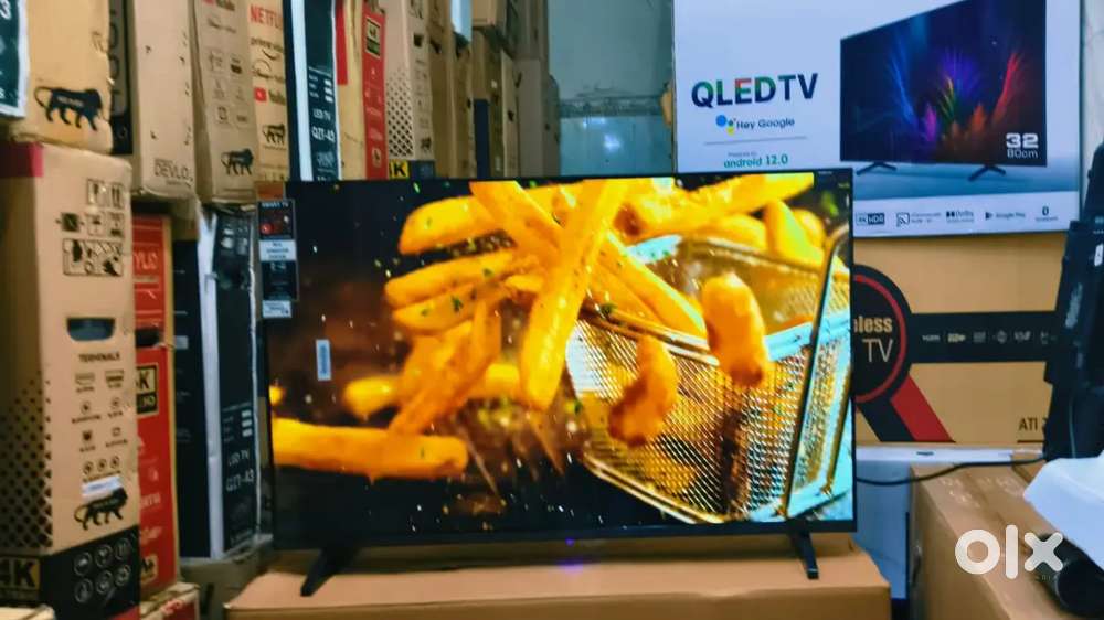 40 INCH SMART ANDROID 4K LED TV ( YOUTUBE NETFLIX ALL APS )