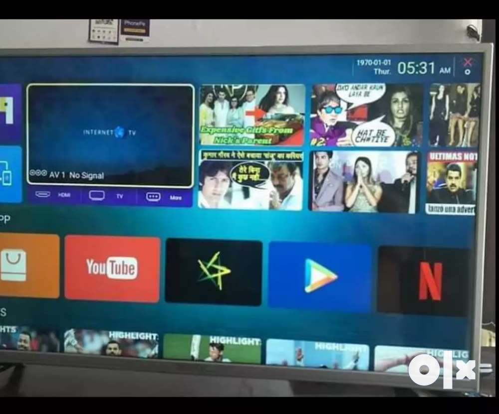 32''Smart Android Led Tv One Year Full warranty