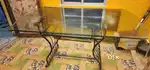 Rod iron 6 seater table 5000 fixed price