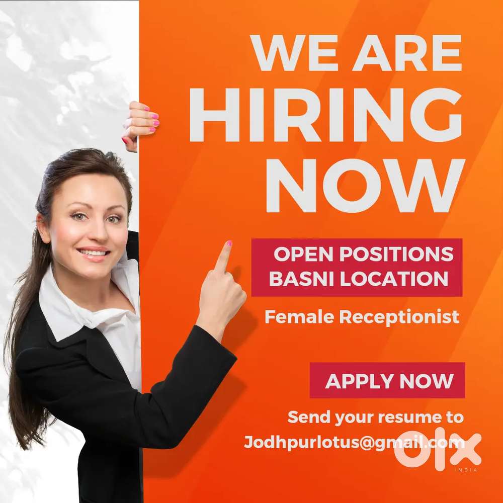 Receptionist at hotel