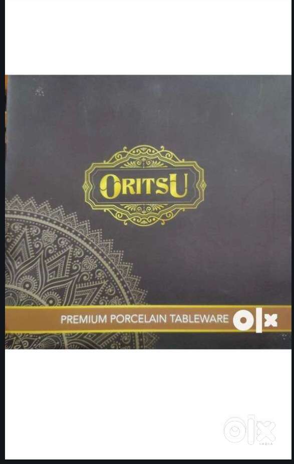 Sultan Crown gold coated dinner set